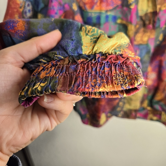 VINTAGE DETAILS Sportswear Silk Jacket - Picture 4 of 11